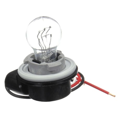 Truck-Lite Stop/Turn/Tail, Right Angle Twist Socket, Stripped End/Ring Terminal, 3157 Compatible Bulb 95407